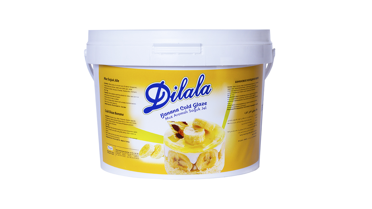 Bananlı soyuq jele