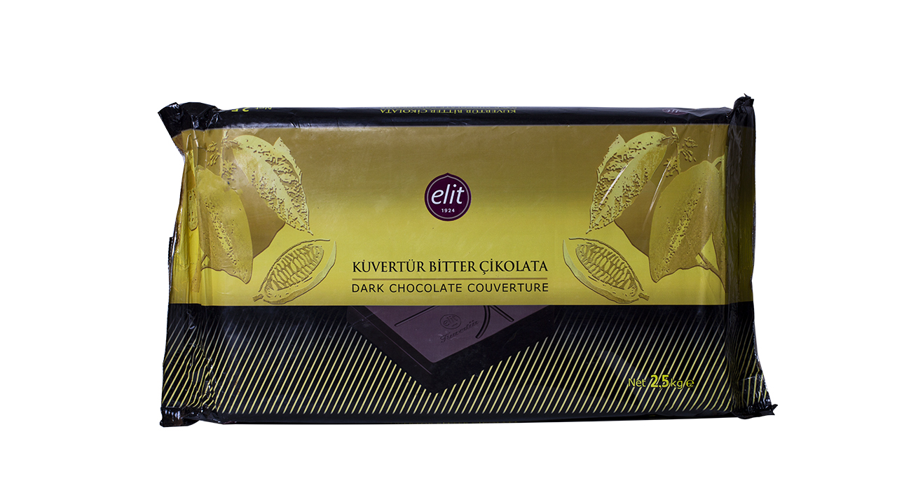 Kuvertur Bitter Şokolad